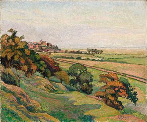 Centeio de Cadborough, Pôr do sol de Lucien Pissarro