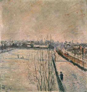 Stamford Brook, Londres de Lucien Pissarro