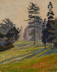 O Pagode, Kew de Lucien Pissarro