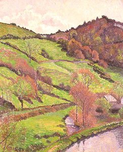 A Piscina, Blackpool, Devon de Lucien Pissarro