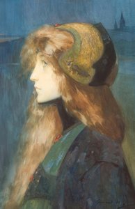 Jovem Princesa de Lucien Victor Guirand de Scevola