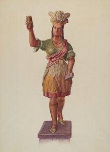 Loja de charutos Pocahontas de Lucille Lacoursiere