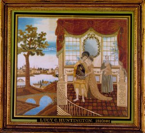 Hector a despedir-se da sua família, 1810. de Lucy C Huntington