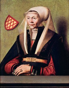 Retrato da esposa do artista de Ludger the Elder tom Ring