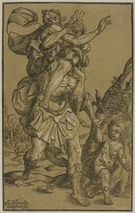 Eneias e Anquises de Ludolph Büsinck