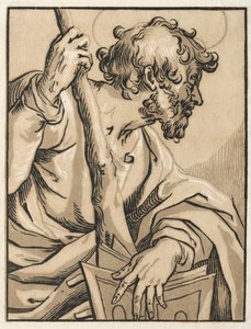 Cristo e os apóstolos: São Judas Tadeu com o clube, anos 1600.