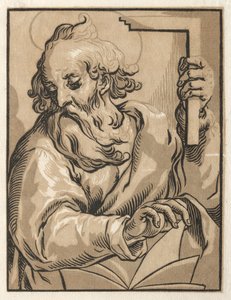Cristo e os apóstolos: São Tomás com a praça, 1600s.
