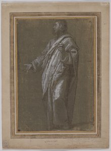 Figura masculina em pé, c. 161013. de Ludovico Cardi Cigoli