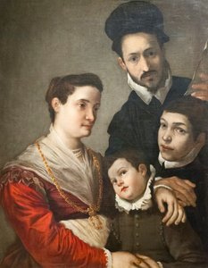 A família Tacconi de Ludovico Carracci