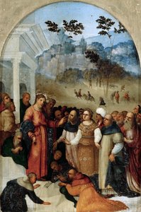 Cristo e a Mulher Apanhada em Adultério, c. 1527.