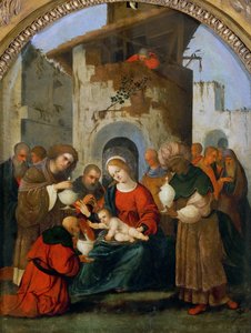 A Adoração dos Magos, 1522.