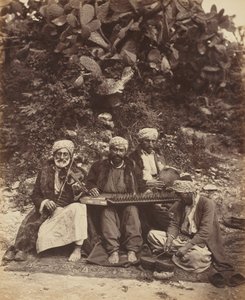 Músicos Árabes, 1864. de Ludovico Wolfgang Hart