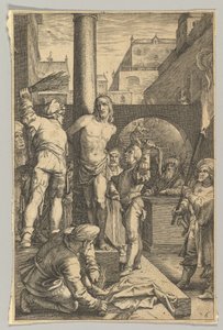 A Flagelação, de A Paixão de Cristo, ca. 1623.