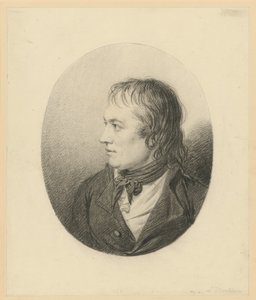 Retrato de um homem até ao peito num medalhão