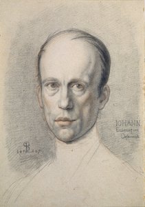 Retrato do arquiduque João da Áustria, por Schnorr von Carolsfeld, Ludwig Ferdinand