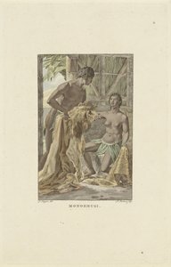 Habitantes do reino de Monoemugi
Monoemugi (título sobre o objecto) de Ludwig Gottlieb Portman