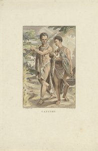 Habitantes da África Austral
Cofre (título sobre o objecto) de Ludwig Gottlieb Portman
