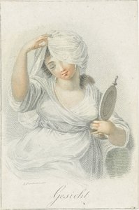 Ver
Rosto (título sobre o objecto)
Cinco sentidos representados por figuras femininas (título da série)
Die Funf Sinne (título da série) de Ludwig Gottlieb Portman