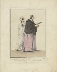 Mãe e filha vão à igreja
A Bourgeois Woman and Daughter; going to Church / Une Femme bourgeoise & sa Fille, allant à l