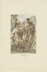 Nama da África Austral
Namaquas (título sobre o objecto) de Ludwig Gottlieb Portman