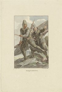 Inuit em fuga
Esquimoos (título sobre o objecto) de Ludwig Gottlieb Portman