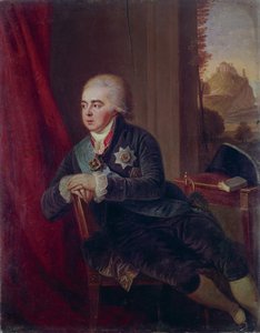 Retrato do vice-chanceler príncipe Alexander Kurakin 1752-1818, 1801