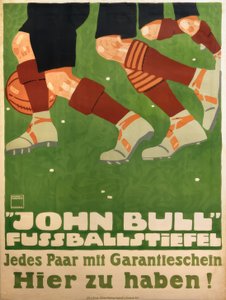 JOHN BULL FOOTBALL BOOTS. Cada par com certificado de garantia. Disponível aqui! de Ludwig Hohlwein
