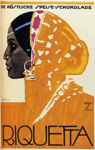 Chocolate Riquetta, 1925 de Ludwig Hohlwein