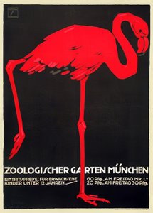 Jardim Zoológico, Munique de Ludwig Hohlwein