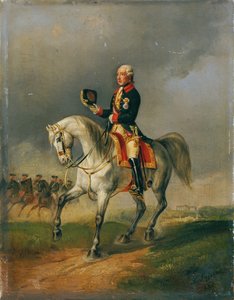 Kaiser Joseph II. reiterar de Ludwig Johann Passini