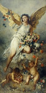 Flora com Putti-Paz,