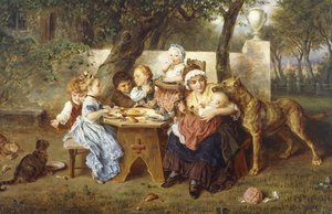 A festa de aniversário, de Ludwig Knaus