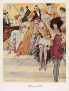 Cabaret in Hell (cor litho)