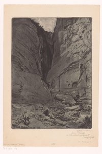 Fonte de Castal em Delphi de Ludwig Michalek