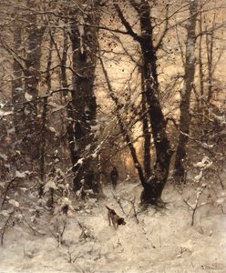 Crepúsculo de inverno, 1891