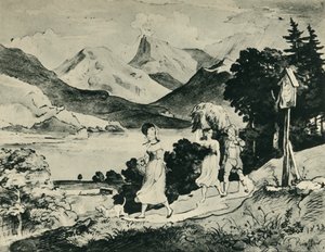 Lago Fuschl, Salzburgo, Áustria, 1823, 1943.