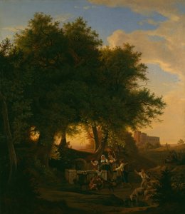 A Fonte em Grottaferrata, 1832.