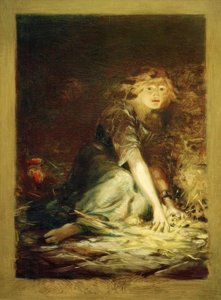 Gretchen na masmorra de Ludwig von Hofmann
