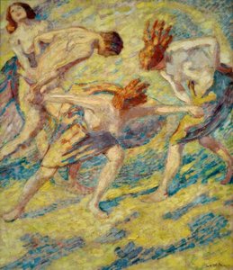 vortex dança de Ludwig von Hofmann