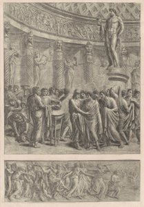 Um Sacrifício Antigo, 1820s. de Luigi Ademollo
