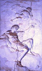 Bacchus, c.1790 (fresco) de Luigi Catani