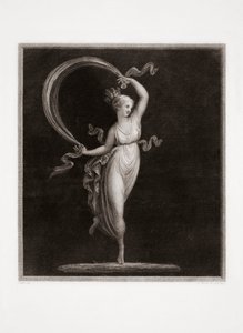Dançar. Gravado por Luigi Cunego. Desenho de Antonio Canova. de Luigi Cunego