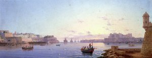 O Grande Porto, Valletta (placa) de Luigi Maria Galea