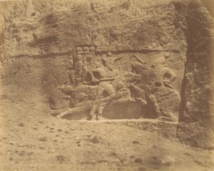 4 [Naksh-i Rustam, Perto de Persépolis], 1840s-60s. de Luigi Pesce
