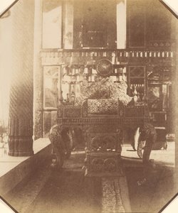 [Golestan, The Peacock Throne, Teheran, Irão] Takht-I Taous, 1840-60s.