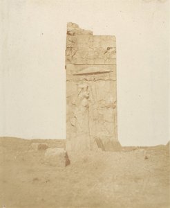 Ruine sulla terza terazza, Persepolis, 1858. de Luigi Pesce
