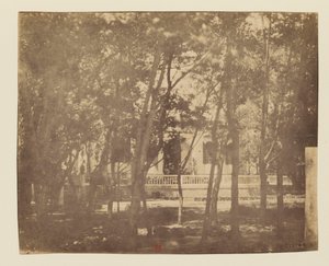 Serghoudeh, campo da casa de campo russa do embaixador russo, perto de Teerã de Luigi Pesce