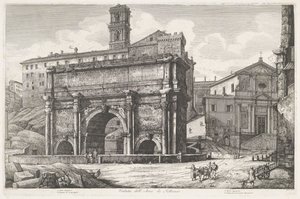 Boog van Septimius Severus te Roma
Veduta dell