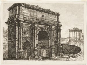 O Arco de Septímio Severo
