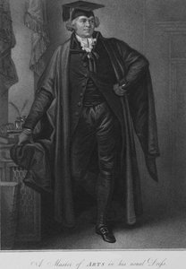 Um mestre das artes em seu traje habitual, 1796.